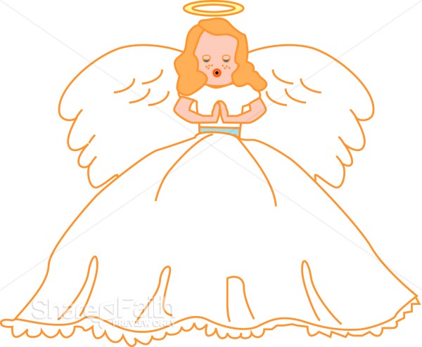 Singing Angel Clipart