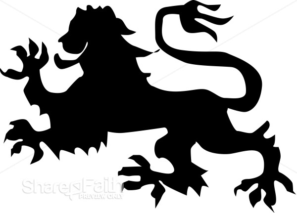 Black Dragon Silhouette