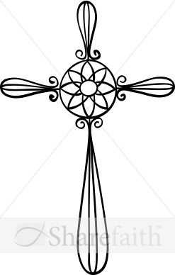 Decorative Cross Clipart