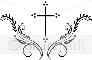 Graceful Cross Clipart