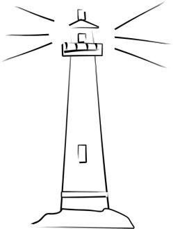 Lighthouse Shows the Way