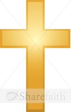 Gold Cross Clipart