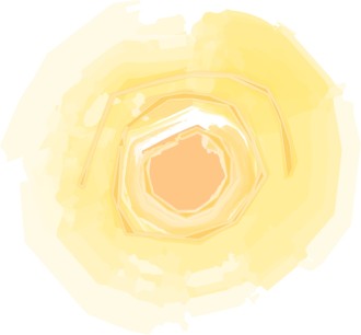 Sun on Yellow Sky