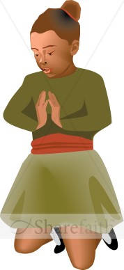 Young Girl Praying