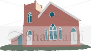 Church with Gabled Windows