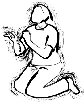 A Kneeling Woman