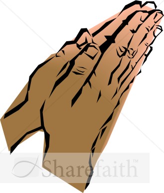 Leaning Prayer Hands