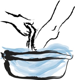 Maundy Thursday Washing Feet