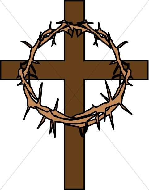 clipart cross and crown - photo #18