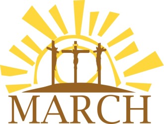 March Calvary Cross Motif
