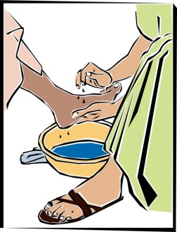 Foot Washing for Maundy Thursday