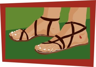 Roman Soldiers Feet