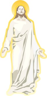 Jesus with Emanating Glow