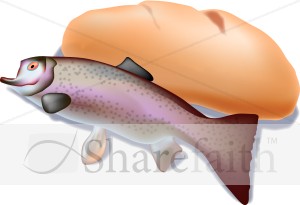 Meal of Bread and Fish