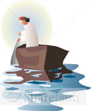 Fisherman in the Sea of Galilee