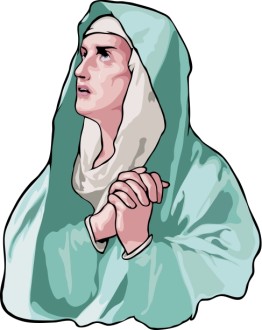 Mary Amazed After the Annunciation