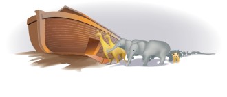 Noah Saves the Beasts