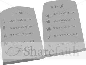Ten Commandment Tablets