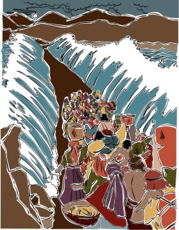 Moses Parts the Red Sea