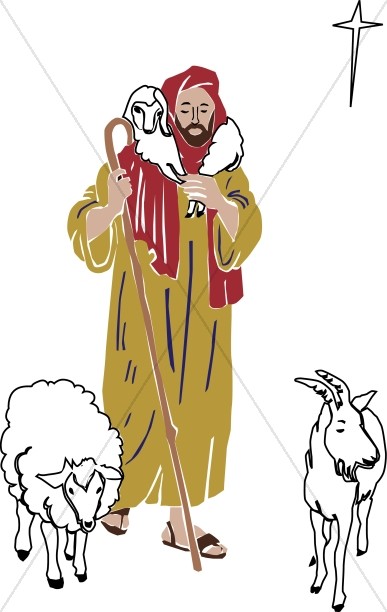 clipart jesus the good shepherd - photo #12