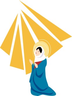 Mary is Visited by Gabriel