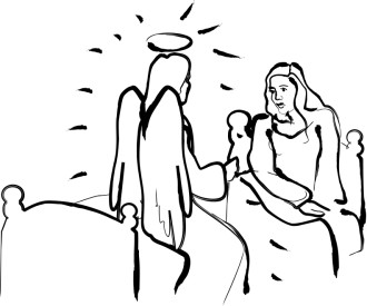 Contemporary Version of the Annunciation