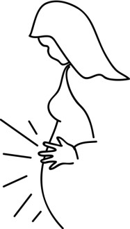 Mary Pregnant with Jesus