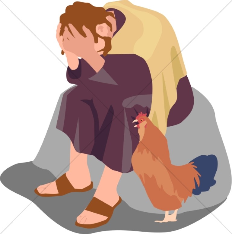 jesus and peter clipart - photo #14
