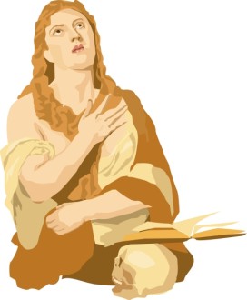Mary Magdalene in the Presence of Jesus