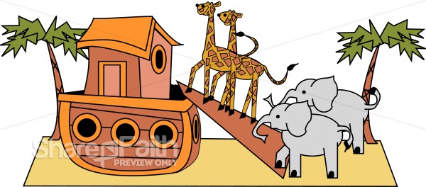 Noahs Ark Cartoon