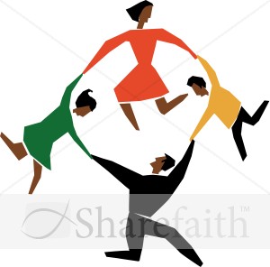 Cut Out Circle Dance