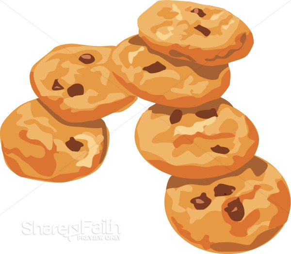 Fresh Baked Cookies Image | Coffee Hour Clipart