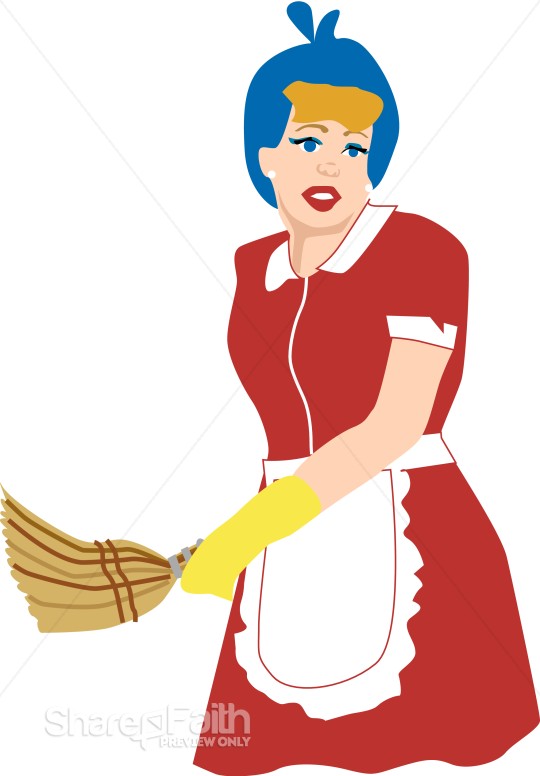 Old Fashioned Maid in Uniform