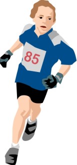 Boy Track Star