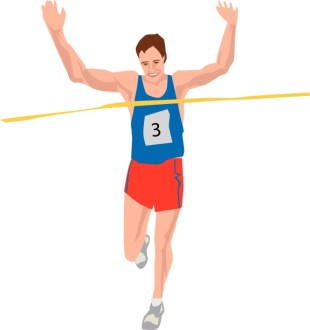 Finish Line Winner