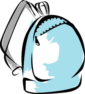 Blue Backpack