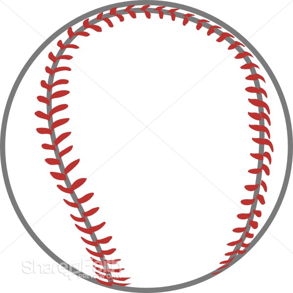 Baseball with Red Thread