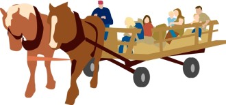Hayride and Horses