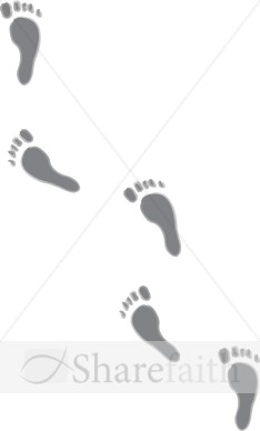 Gray Footprints