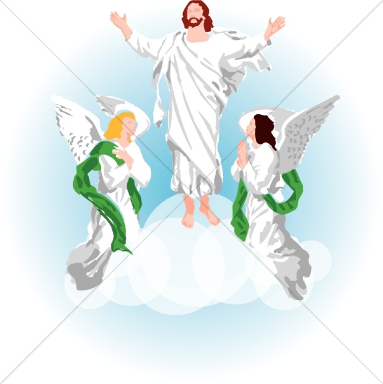 clipart jesus in heaven - photo #15