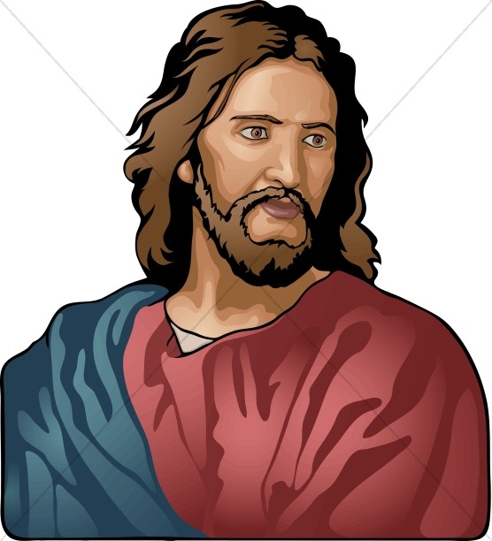 clipart jesus face - photo #25