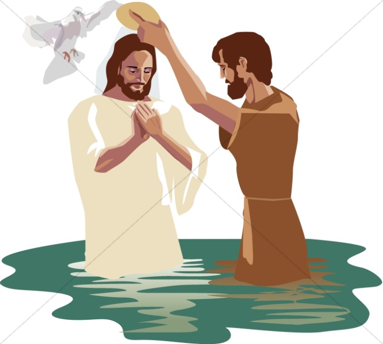 clip art jesus baptism - photo #8