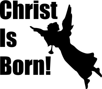 Winged Angel Announces Christ is Born