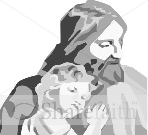 Jesus and Child Portrait