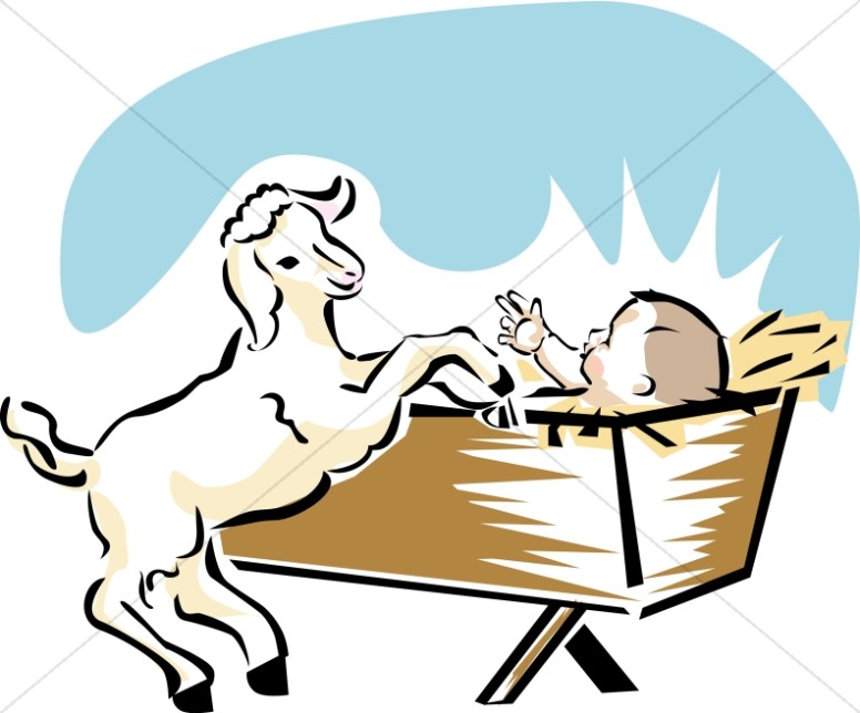 free clipart images of baby jesus - photo #18