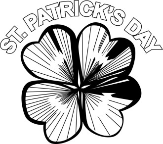St. Patricks day with Gleaming Shamrock