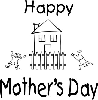 Somersaulting Kids and House Mother's Day Wish