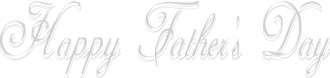 Elegan Script Happy Fathers Day