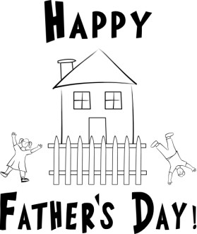 Somersaulting Kids and House Father's Day