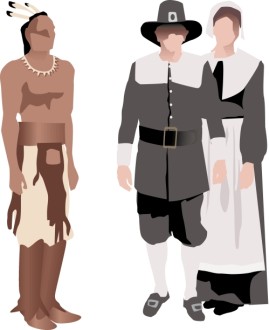 Native American and Pilgrim Symbolic